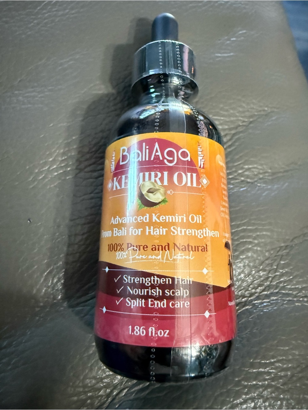 Kemiri Oil Hair Strengthening Treatment - Orange